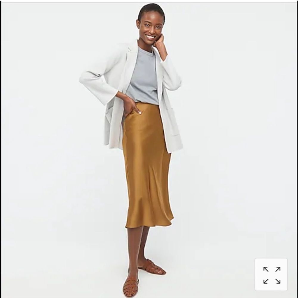 J. Crew Sophie Open Front Sweater Blazer Size XS Heather Natural Cream - Picture 12 of 16
